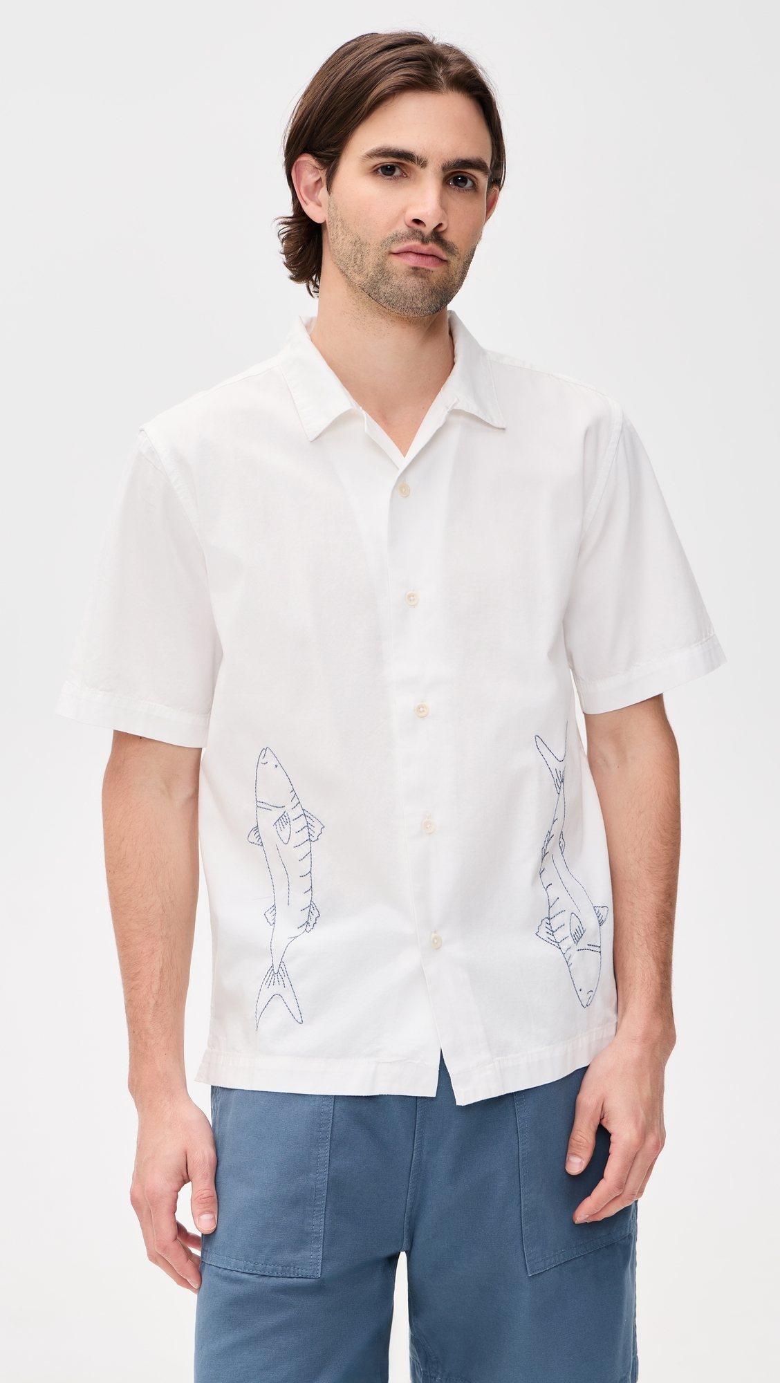 Mackerel Shirt Off-White