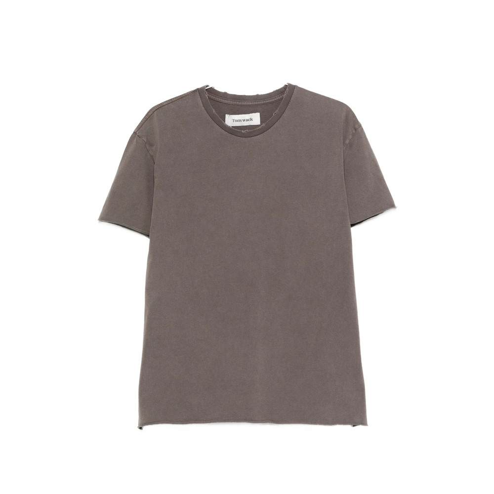 Faded Brown Raw T-shirt