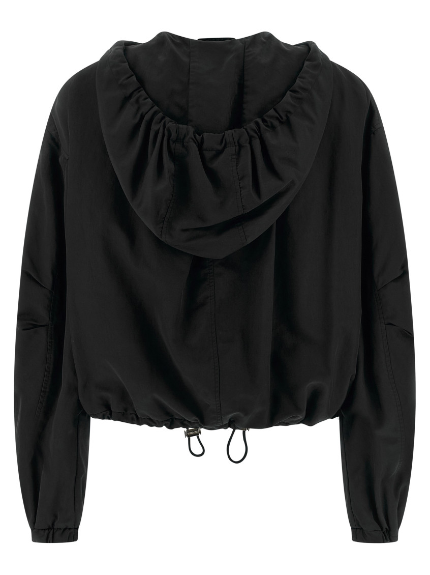 Hooded Bomber Jacket