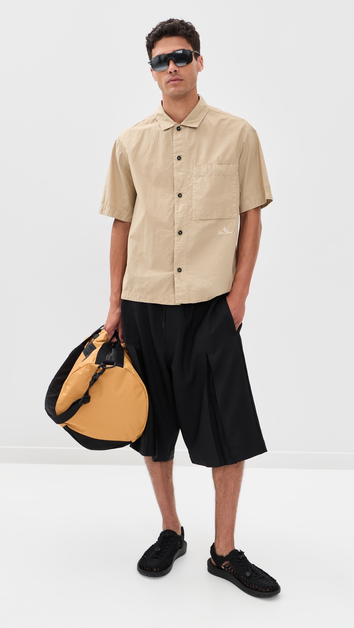 Lightweight Cotton Shirt Desert