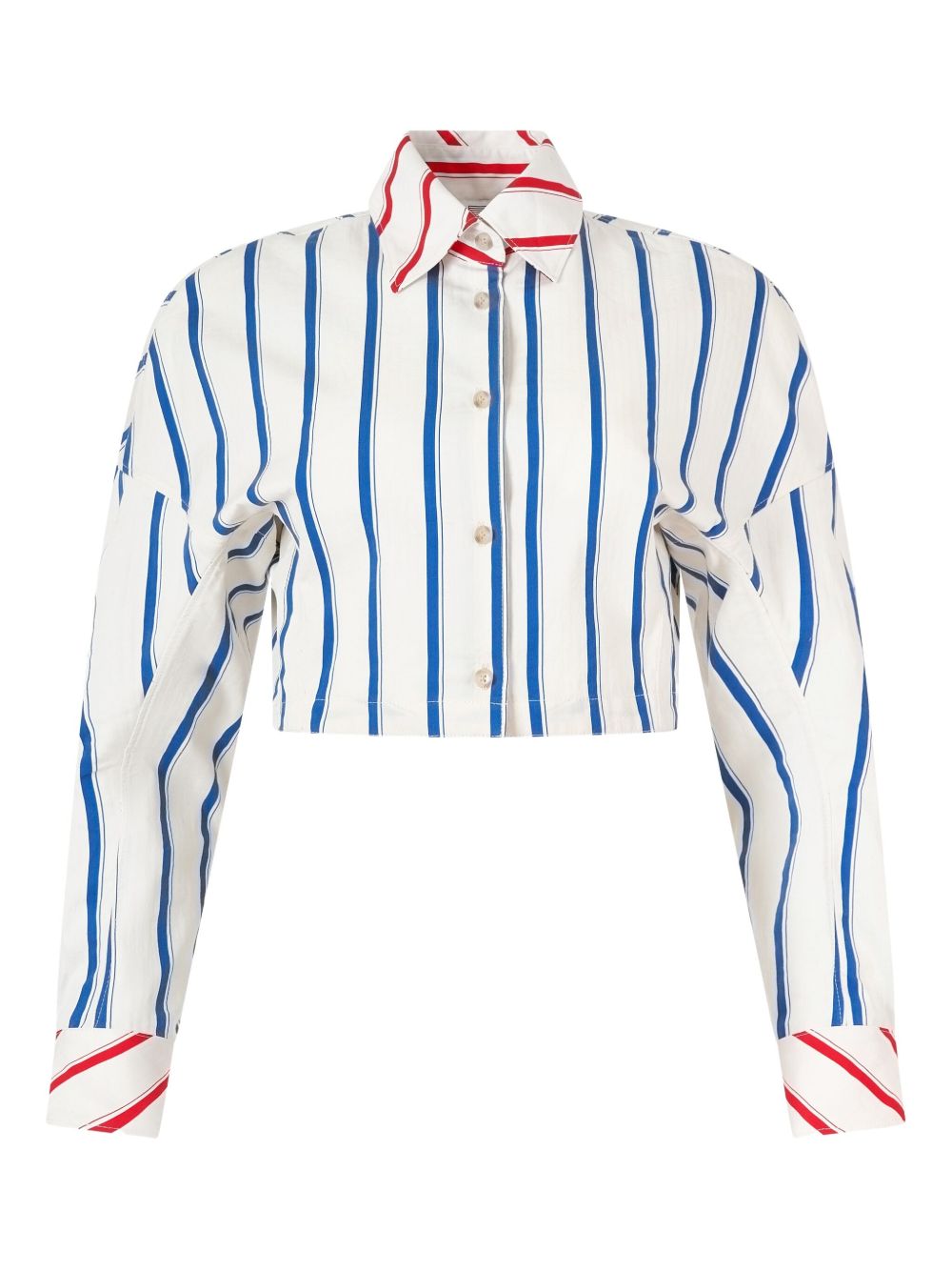 Gussied-Up striped shirt - White