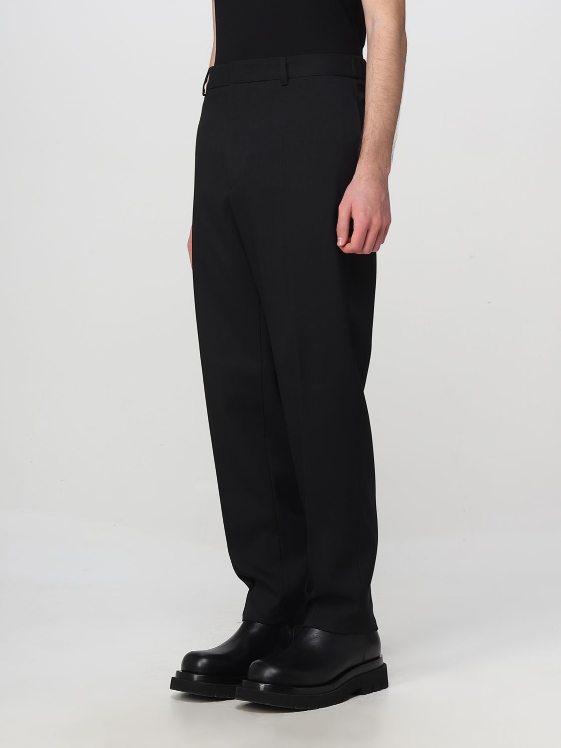 Pants Men color Black