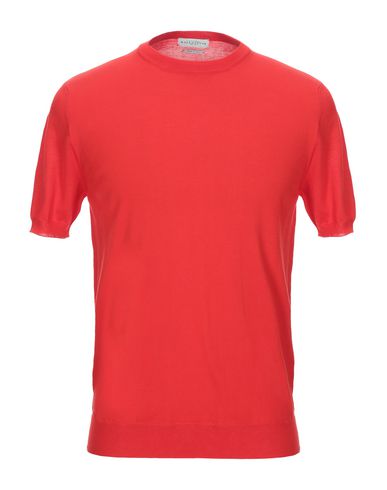 Ballantyne Man Sweater Red Size 44 Cotton