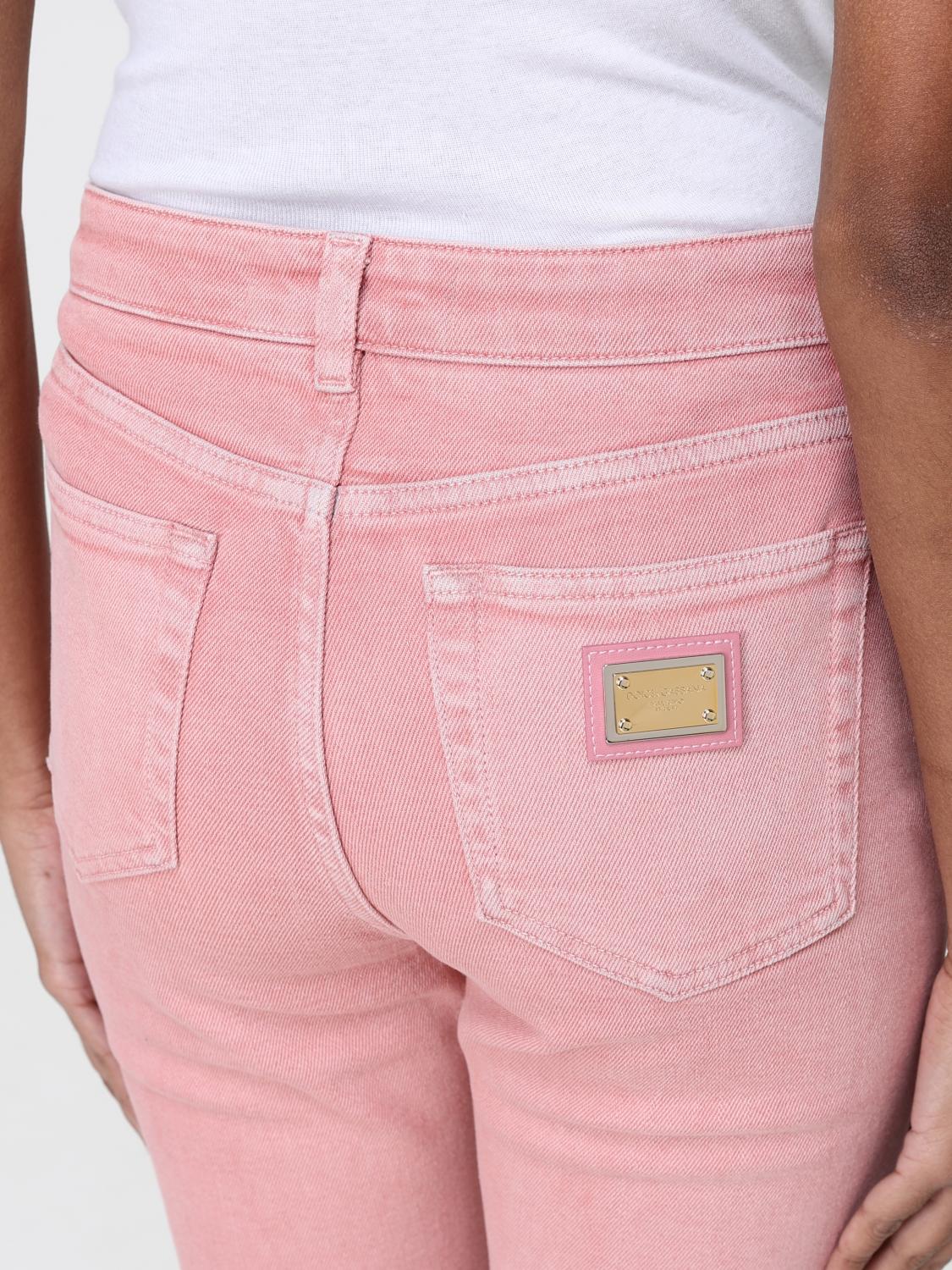 Jeans DOLCE & GABBANA Woman color Pink