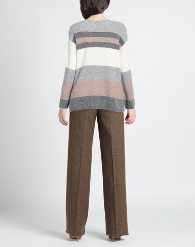 Laurèl Woman Sweater Light grey Size 8 Polyamide, Polyacrylic, Wool, Viscose, Elastane