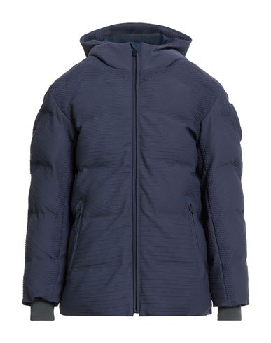 Man Puffer Navy Size S Polyamide, Polyester, Elastane