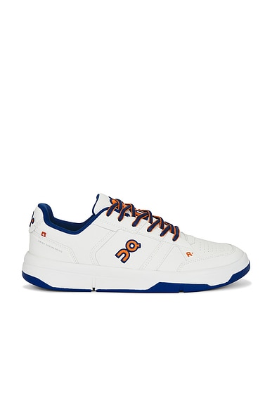 On The Roger Ch Varsity in White & Indigo - White,Royal. 9.5 also
