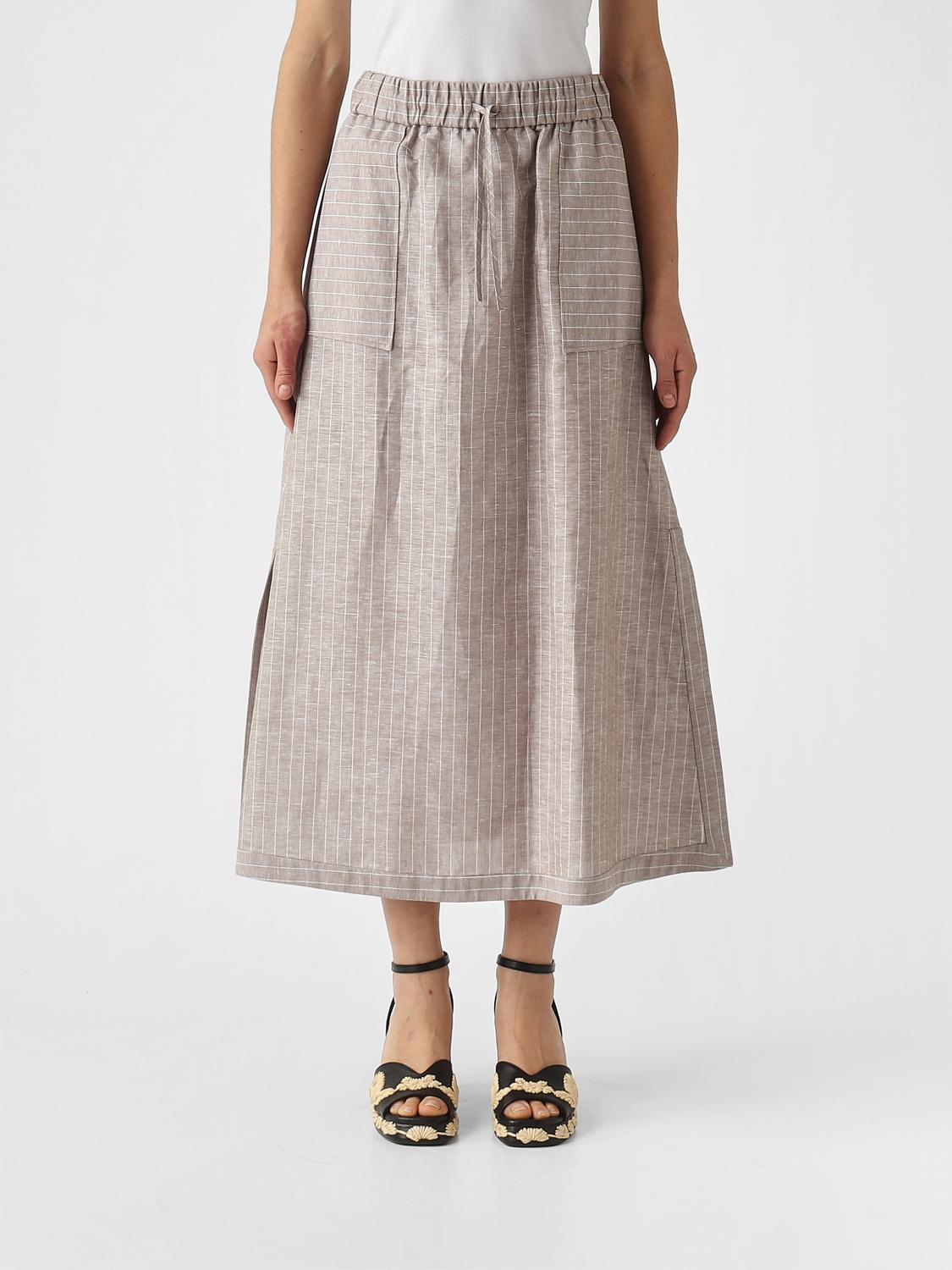 Skirt Woman color Grey