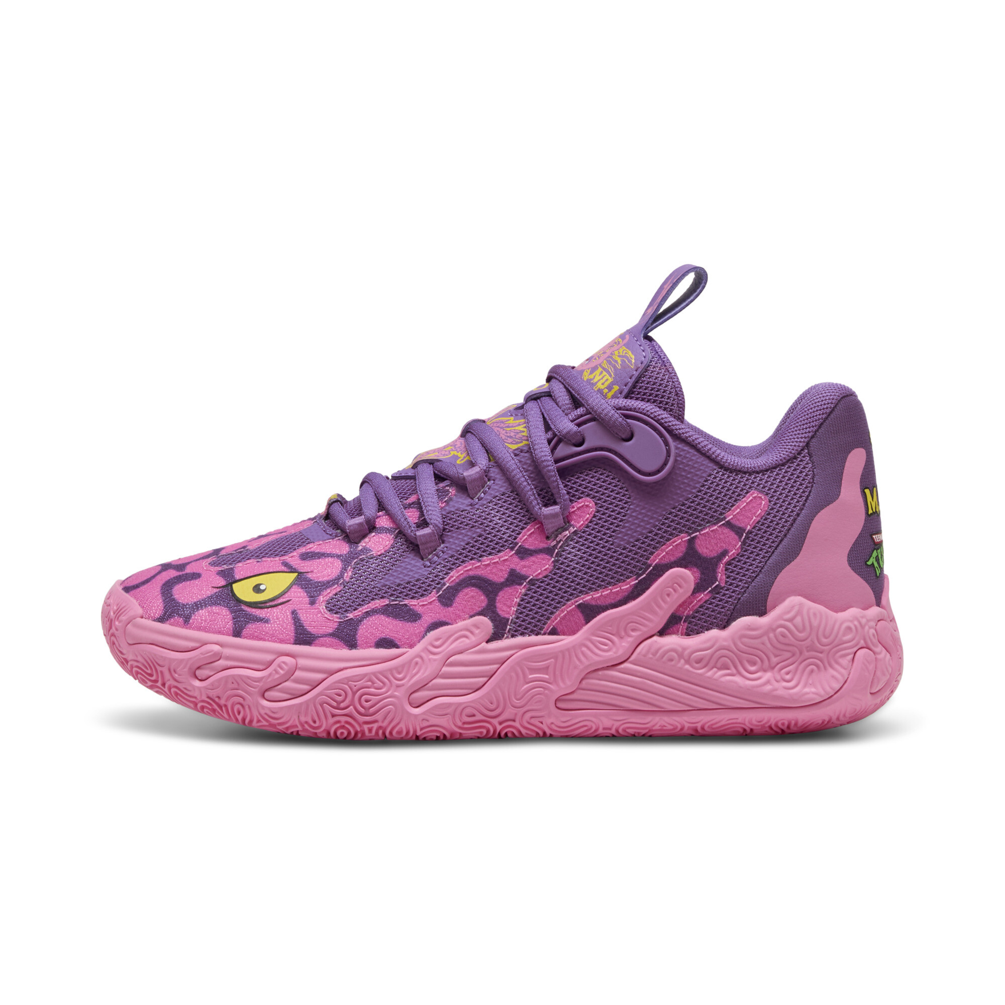 PUMA x LAMELO BALL x TMNT MB. Krang Big Kids' Basketball Shoes in Purple