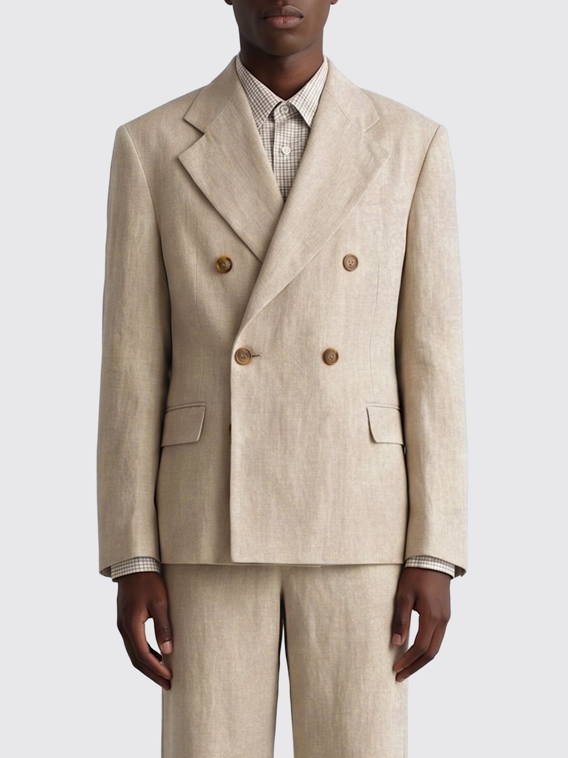 SÉFR Jacket Men color Beige