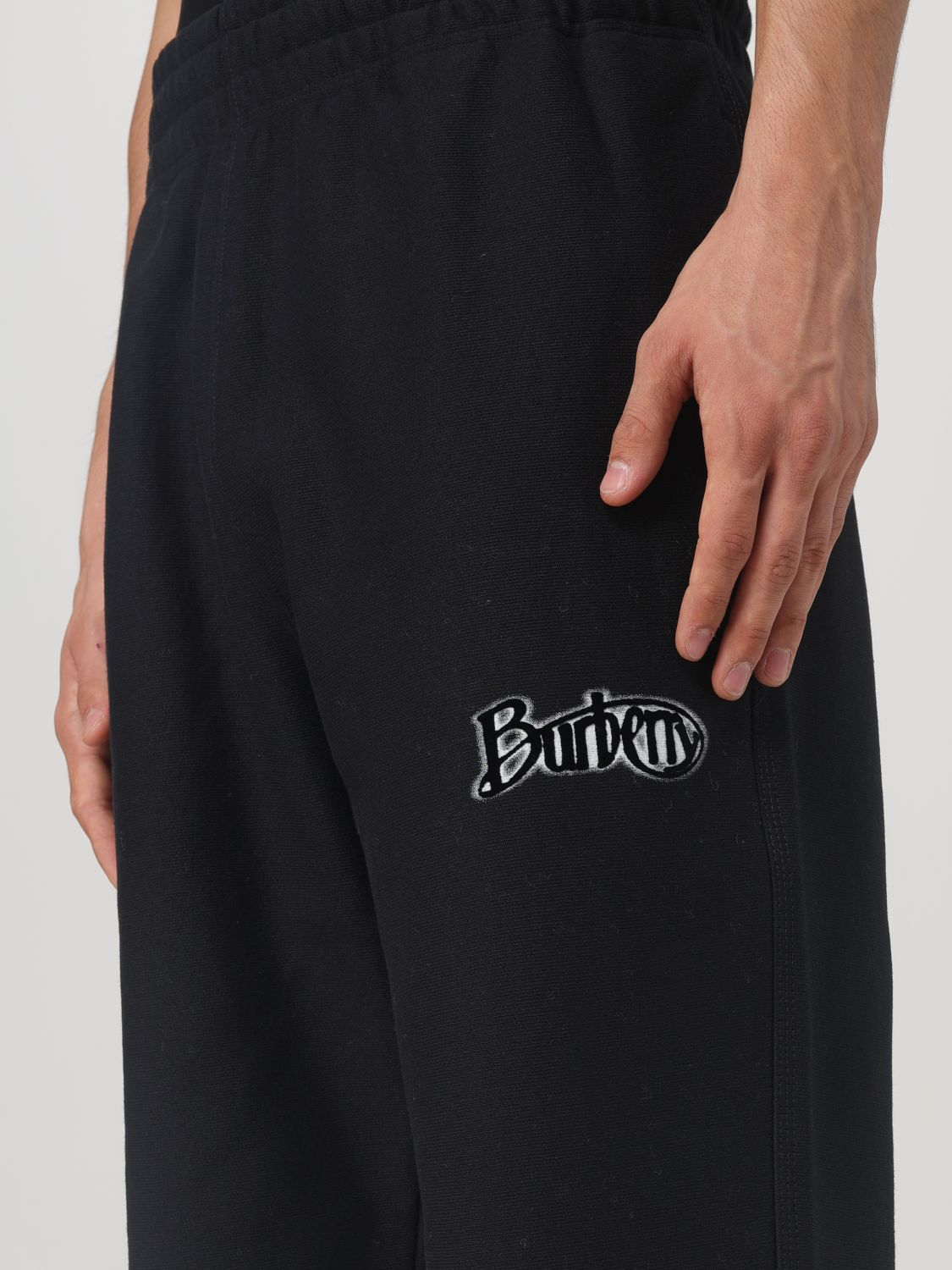 Logo-print track pants - Black