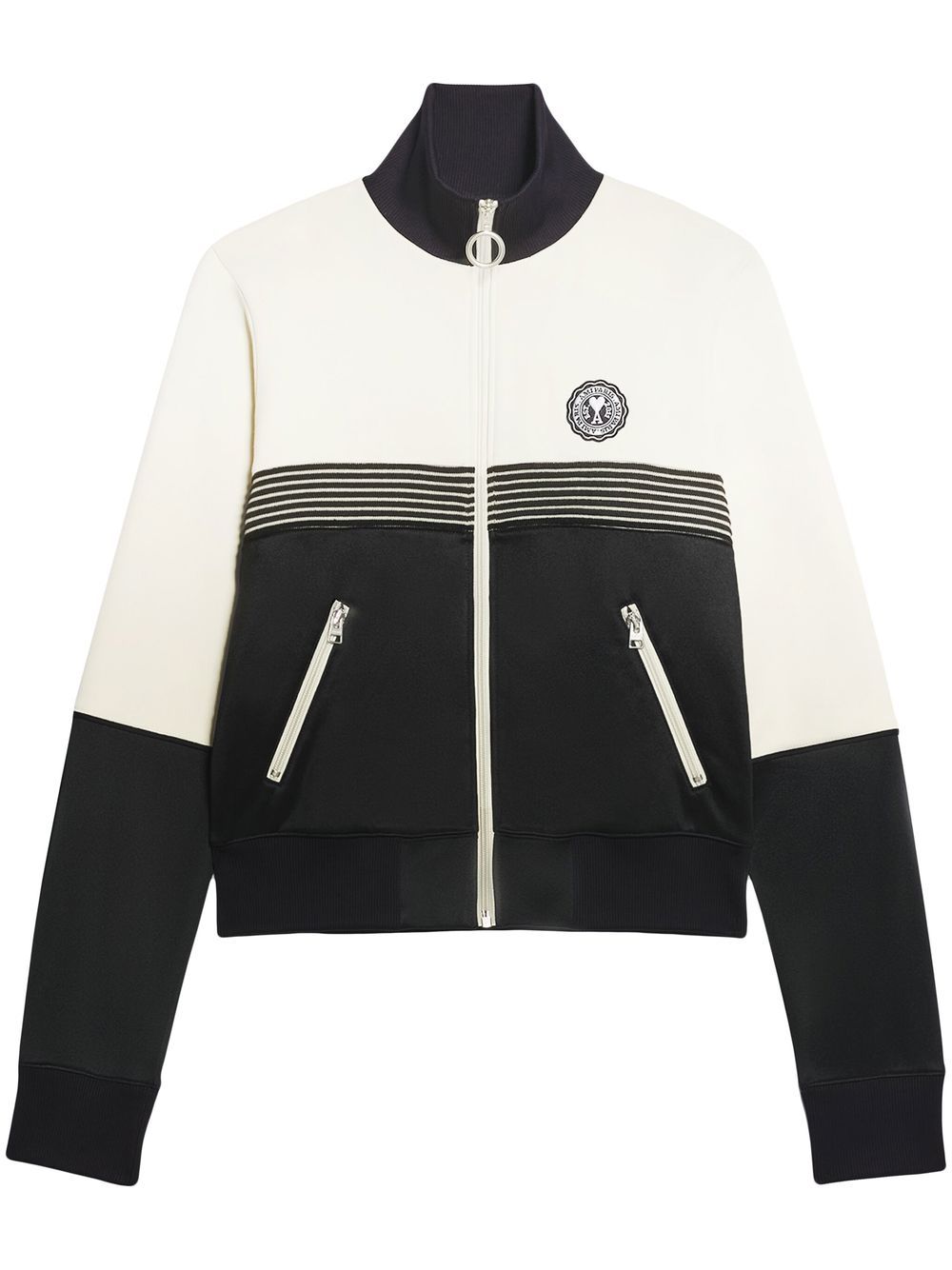 Ami de Coeur zipped jacket - Black