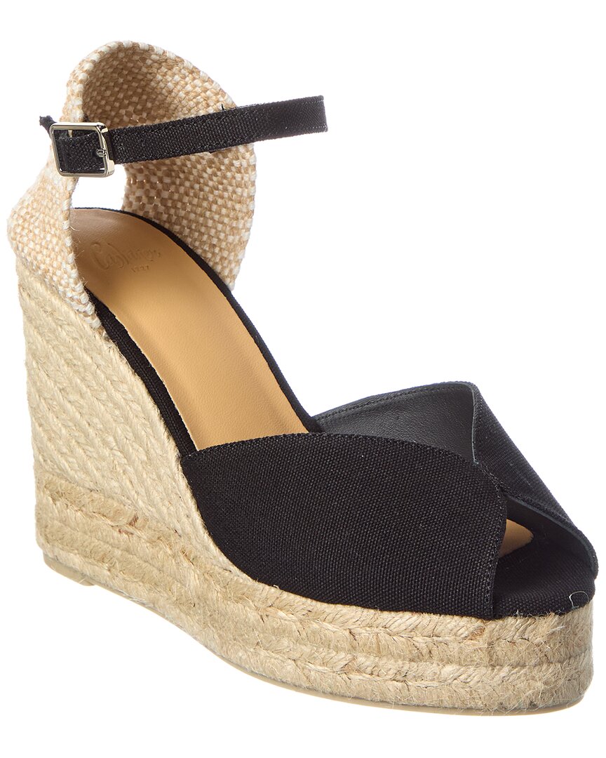 Castaer Bianca Wedge Espadrille