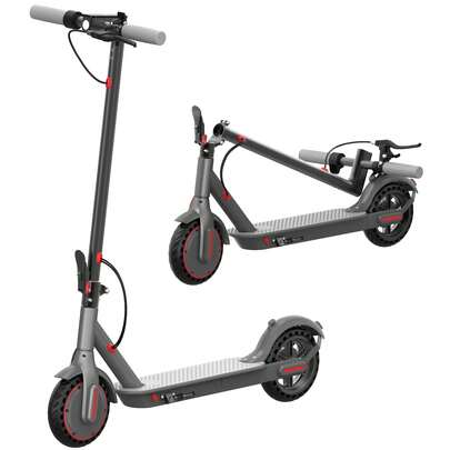 Ladped Electric Scooter - Foldable, Lightweight, Waterproof, 350W Motor, Smart APP Lock & Cruise Function, Protection, Easy To Carry