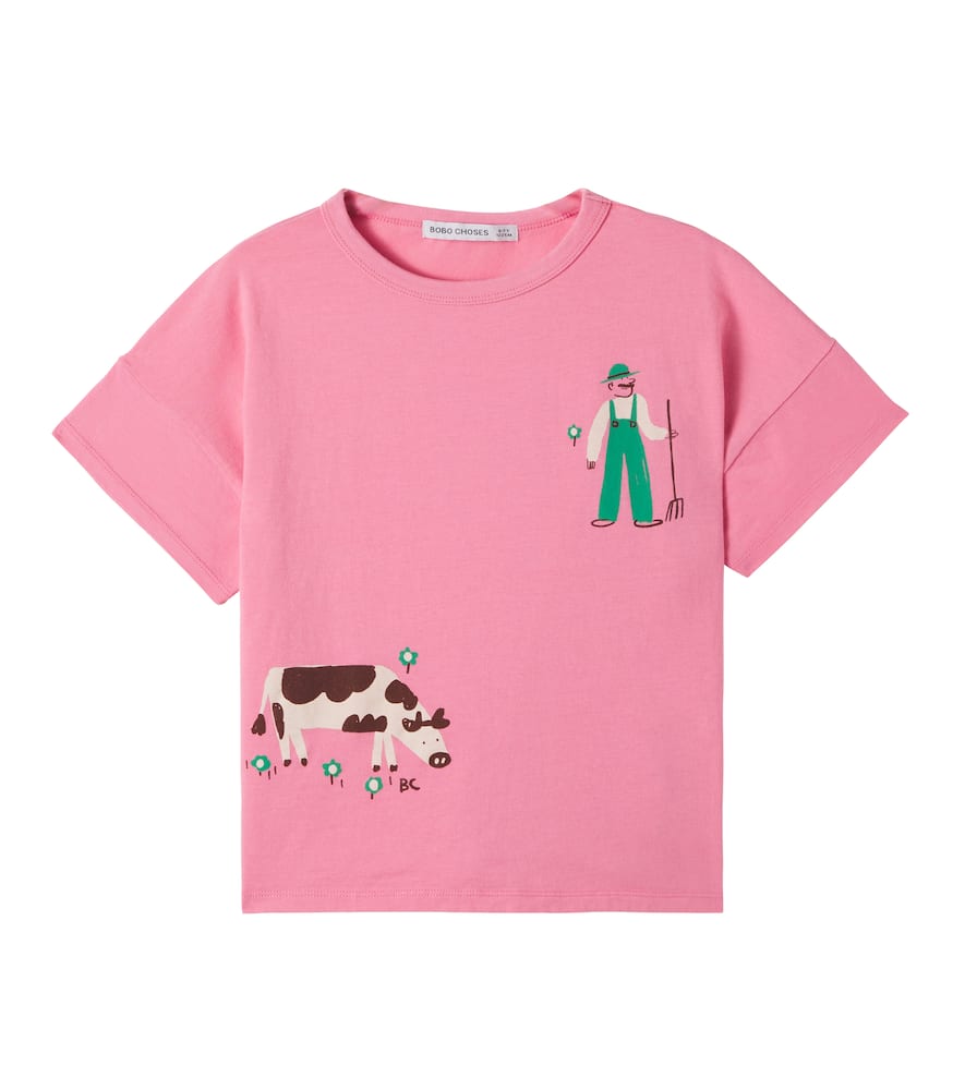 Farm Adventure cotton jersey T-shirt
