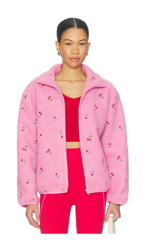 BEACH RIOT Bennie Jacket in Pink. L. Also in M, S