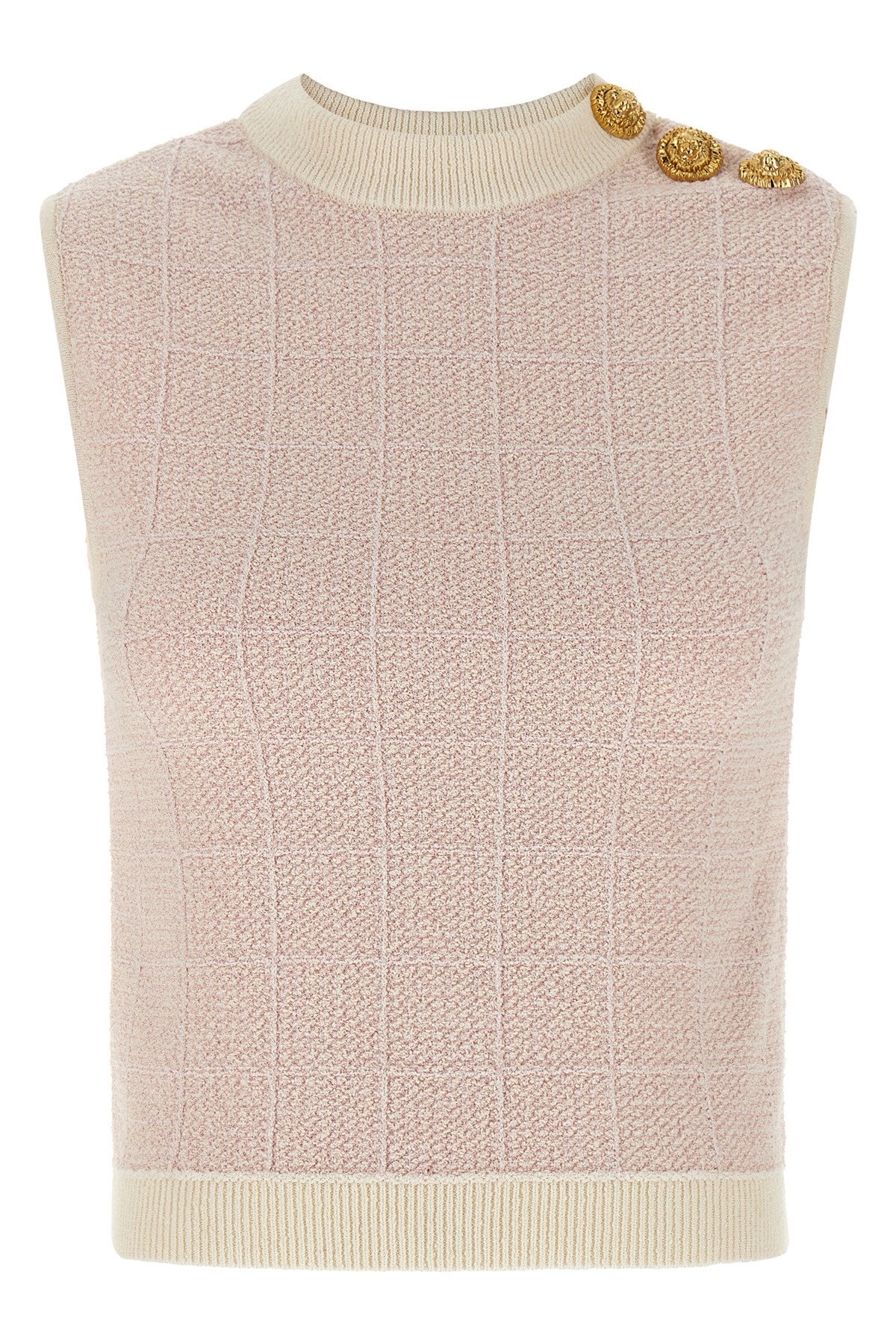 'Testa Di Leone' Tweed Vest
