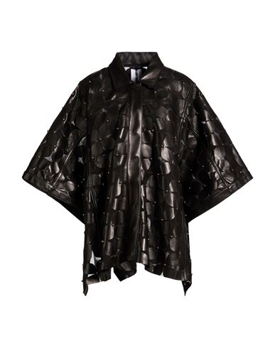 Woman Jacket Black Size 4 Leather