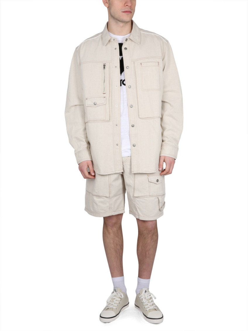 Peio Denim Bermuda Shorts