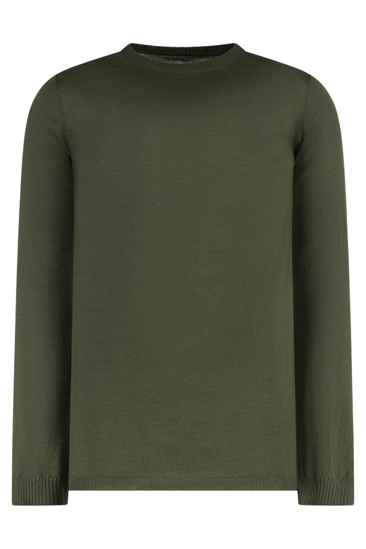 Virgin Wool Crew-neck Sweater