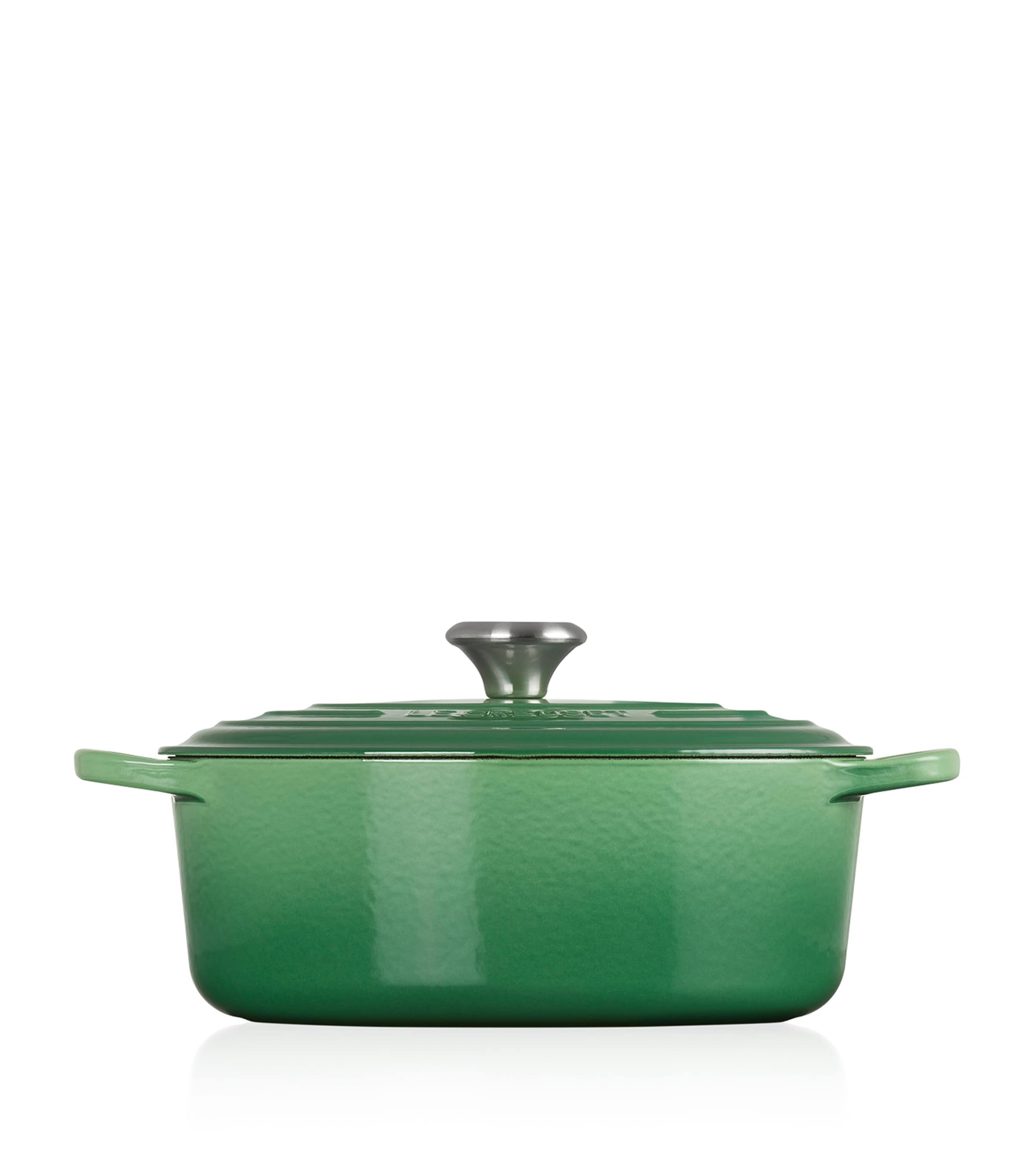 Cast Iron Oval Casserole Dish