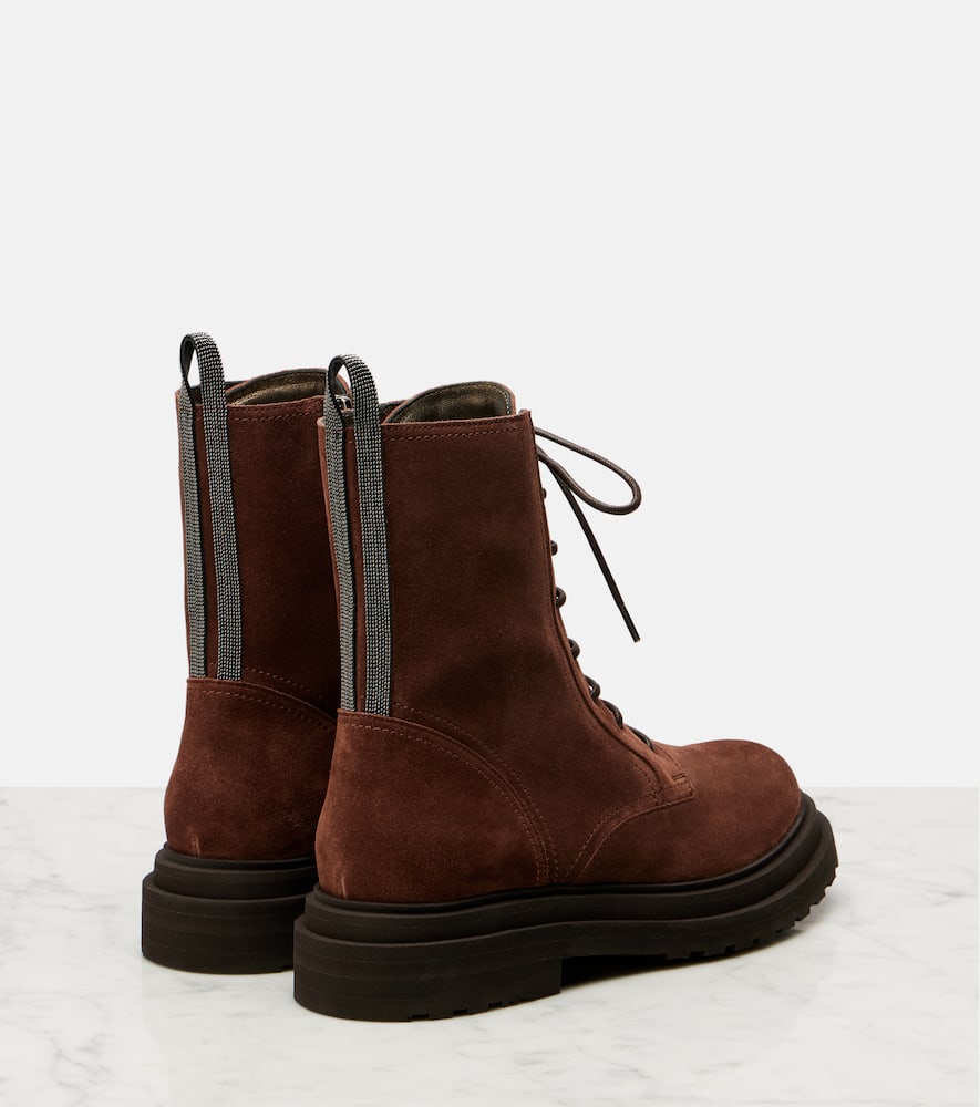 Monili suede ankle boots