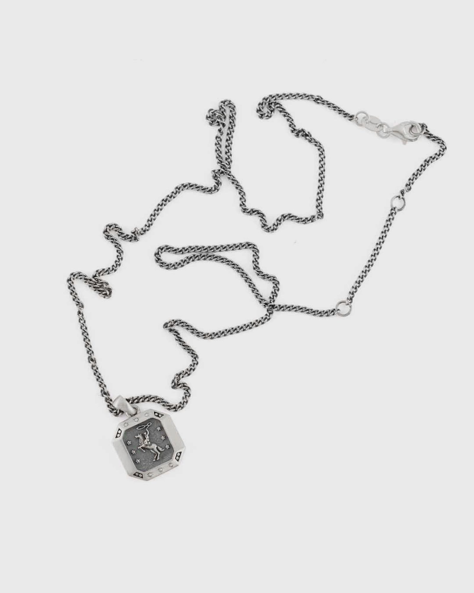 Silver Rodeo Necklace silver male Jewellery now available at BSTN