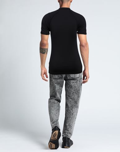 Raglan Short Sleeves T-shirt Man T-shirt Black
