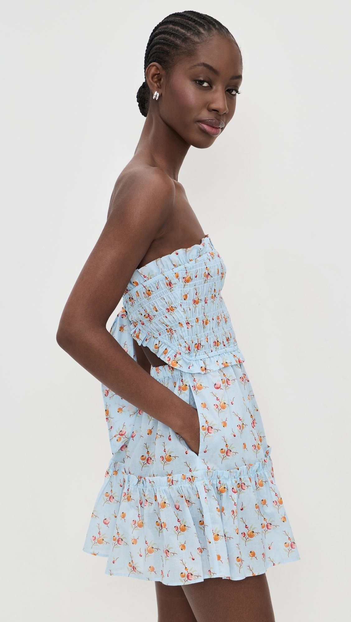 Freya Strapless Mini Dress Multi