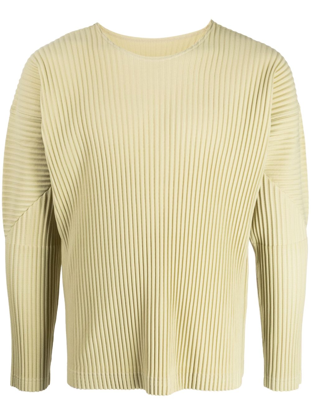 Ribbed long-sleeve T-shirt - Purple