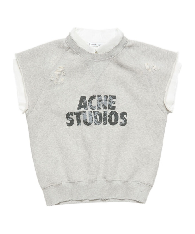 Layered fleece vest