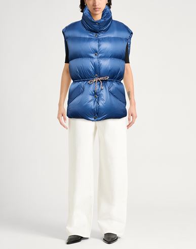 Woman Vest Slate blue Size 1 Polyamide