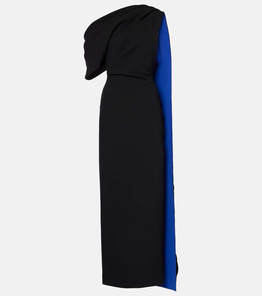 Maite crêpe gown