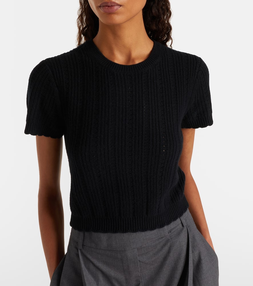 The Getaway cashmere crop top