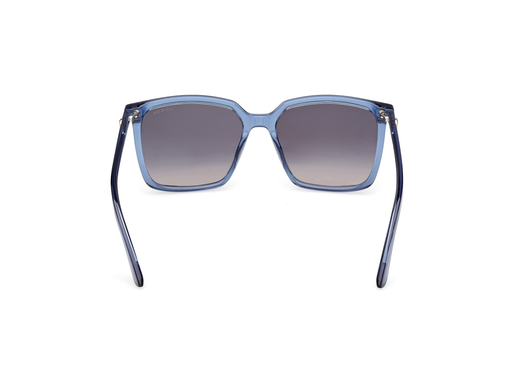 Guess Mujer Guess GU00258 90B Gafas de sol Inyectado Azul Fumar Cuadrada Norma
