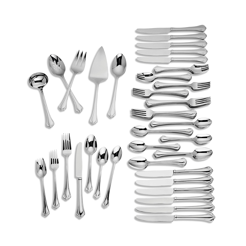 Alcott 89-Piece Flatware Set, Service for 12