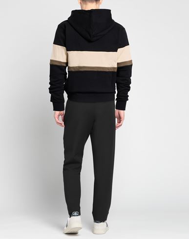 Man Sweatshirt Black Size L Cotton