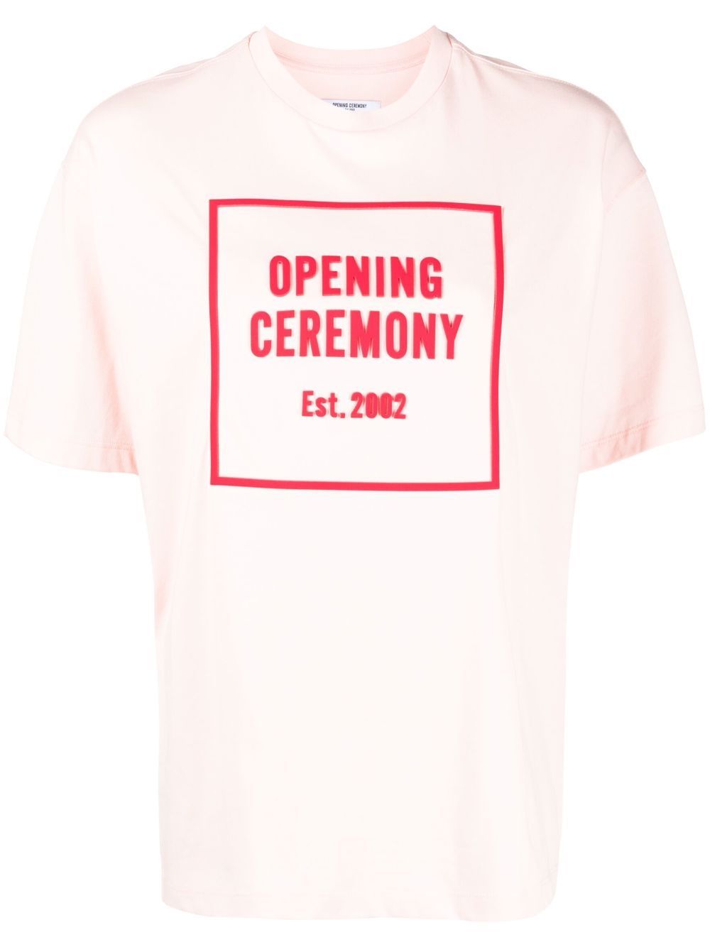 Logo-print T-shirt - Pink
