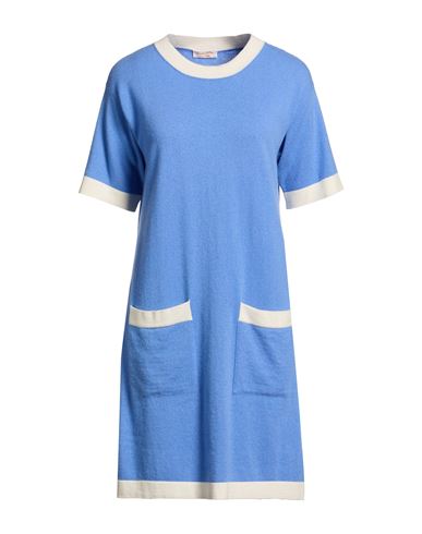 Woman Mini dress Azure Size 8 Cashmere