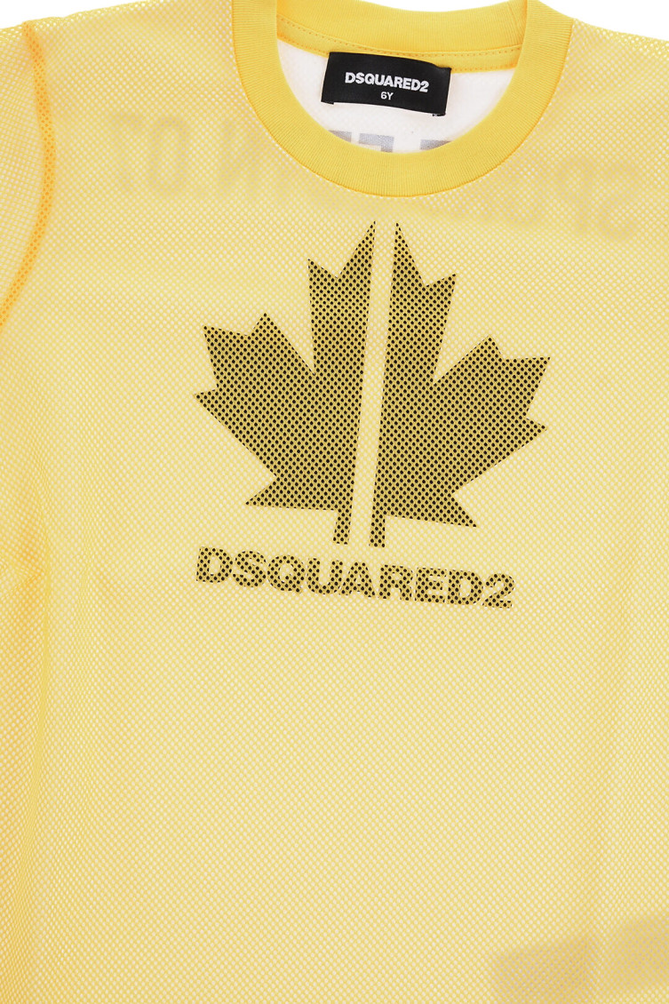 Boys Yellow Relaxed T-Shirt