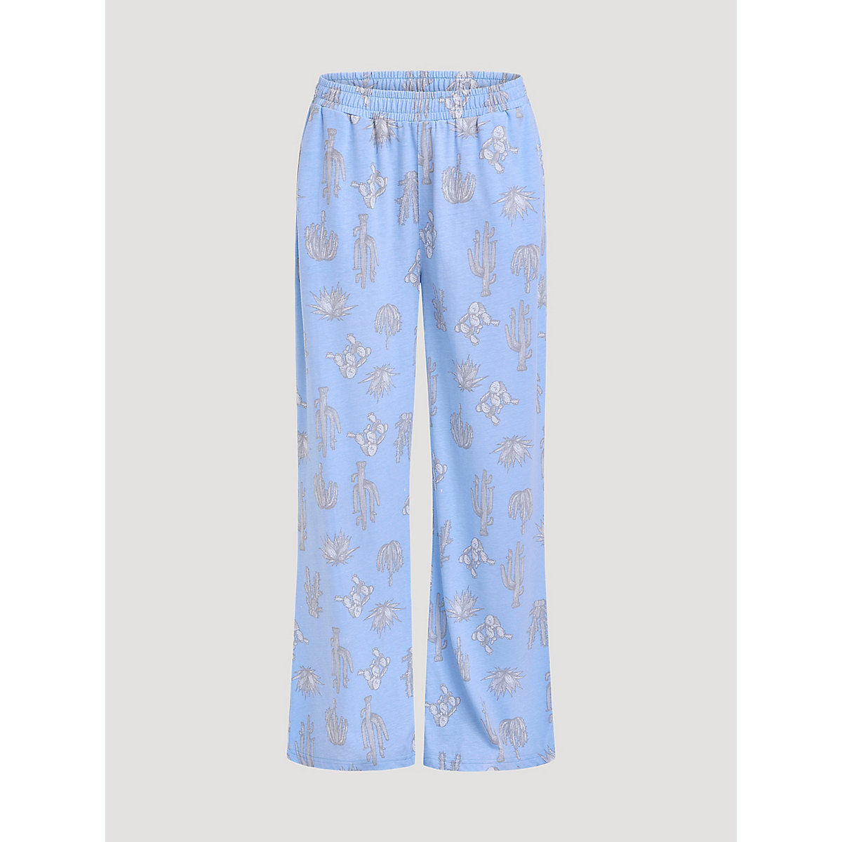 Women's Printed Pajama Pants in Blue