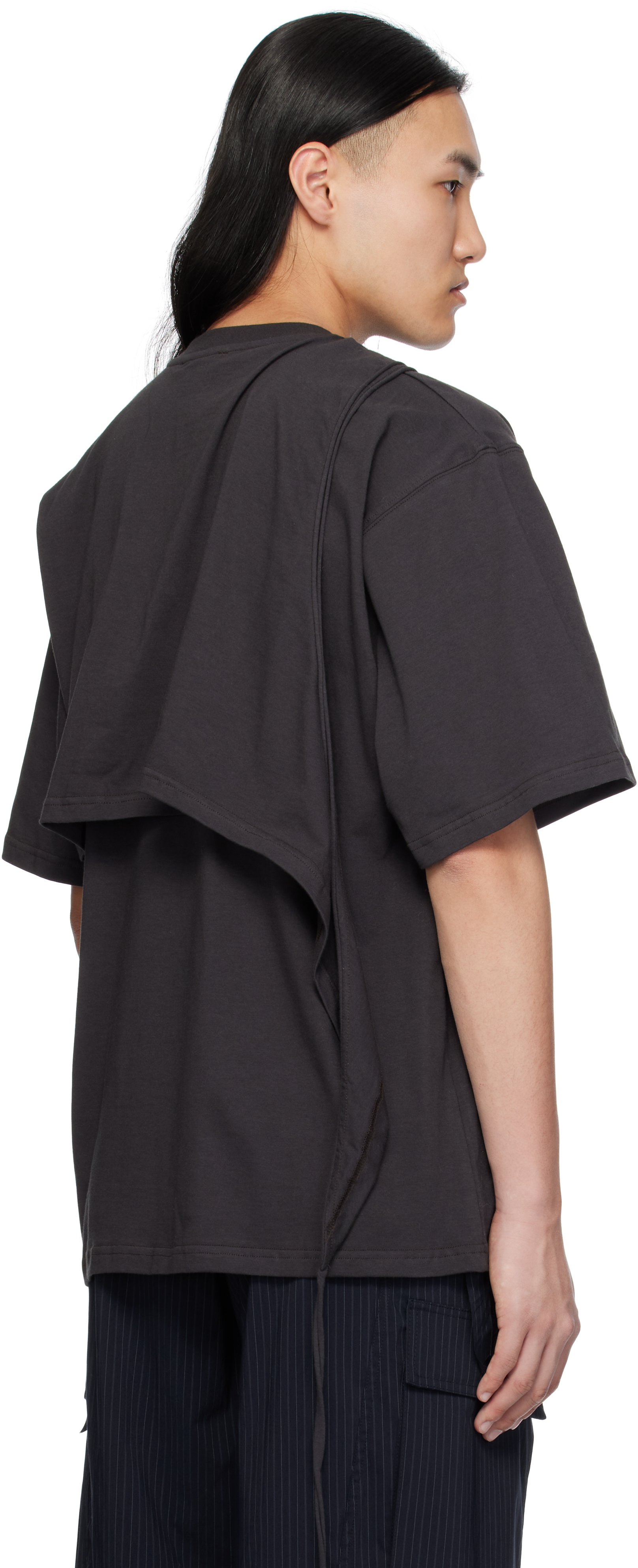 Ottolinger Black Wrap T-shirt