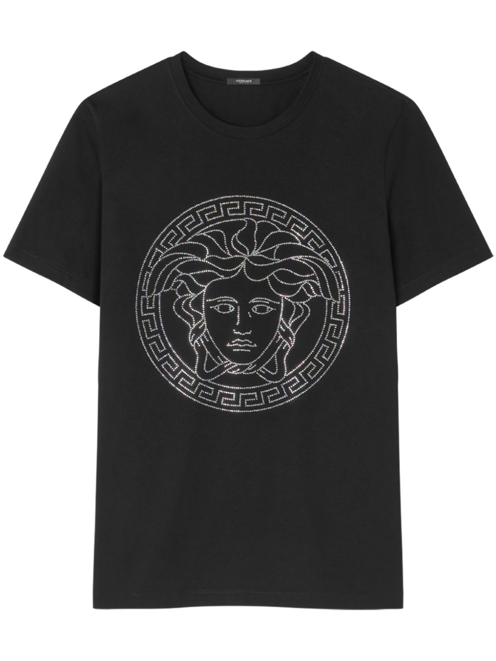 Medusa Head cotton T-shirt - Black