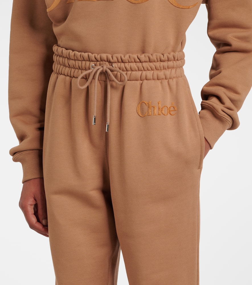 Chloé Cotton fleece sweatpants