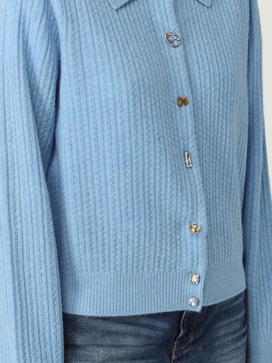 Cardigan MARC JACOBS Woman color Gnawed Blue