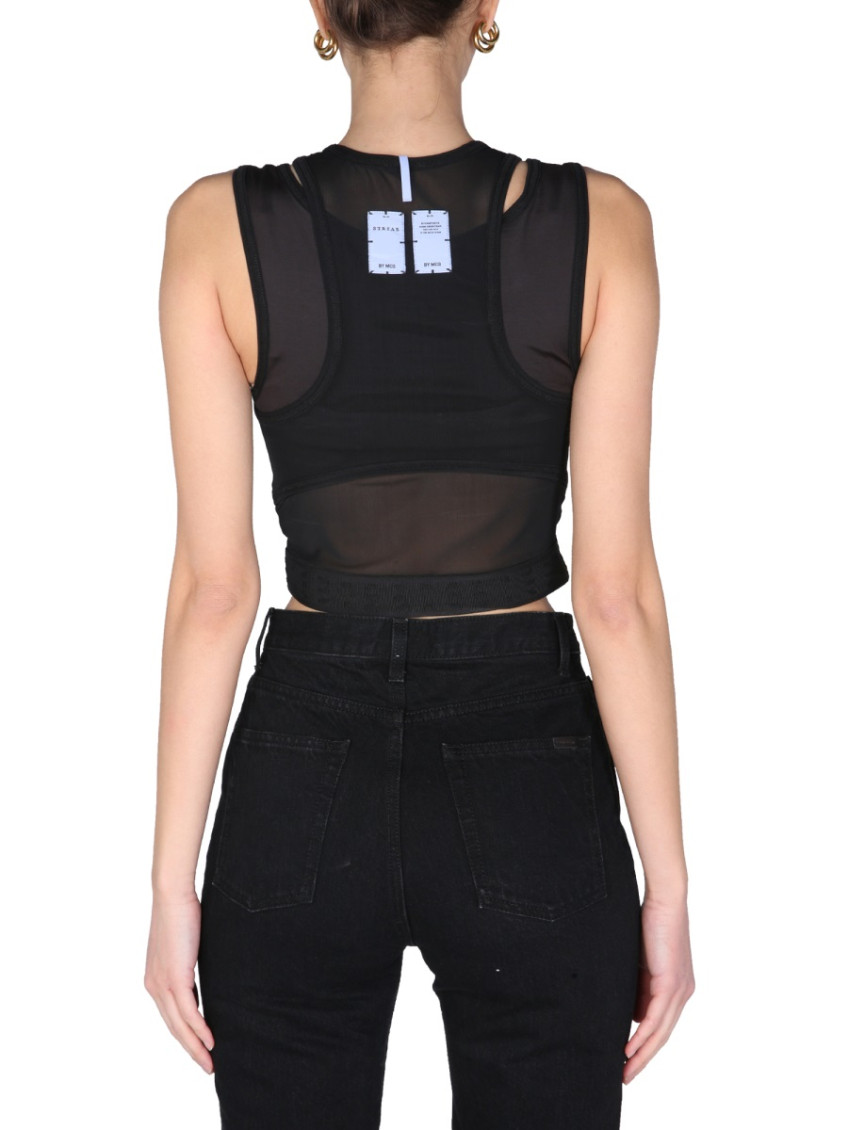 Panelled Sport Top