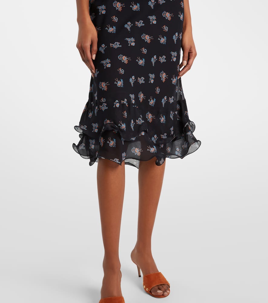 Airy Daydream midi skirt