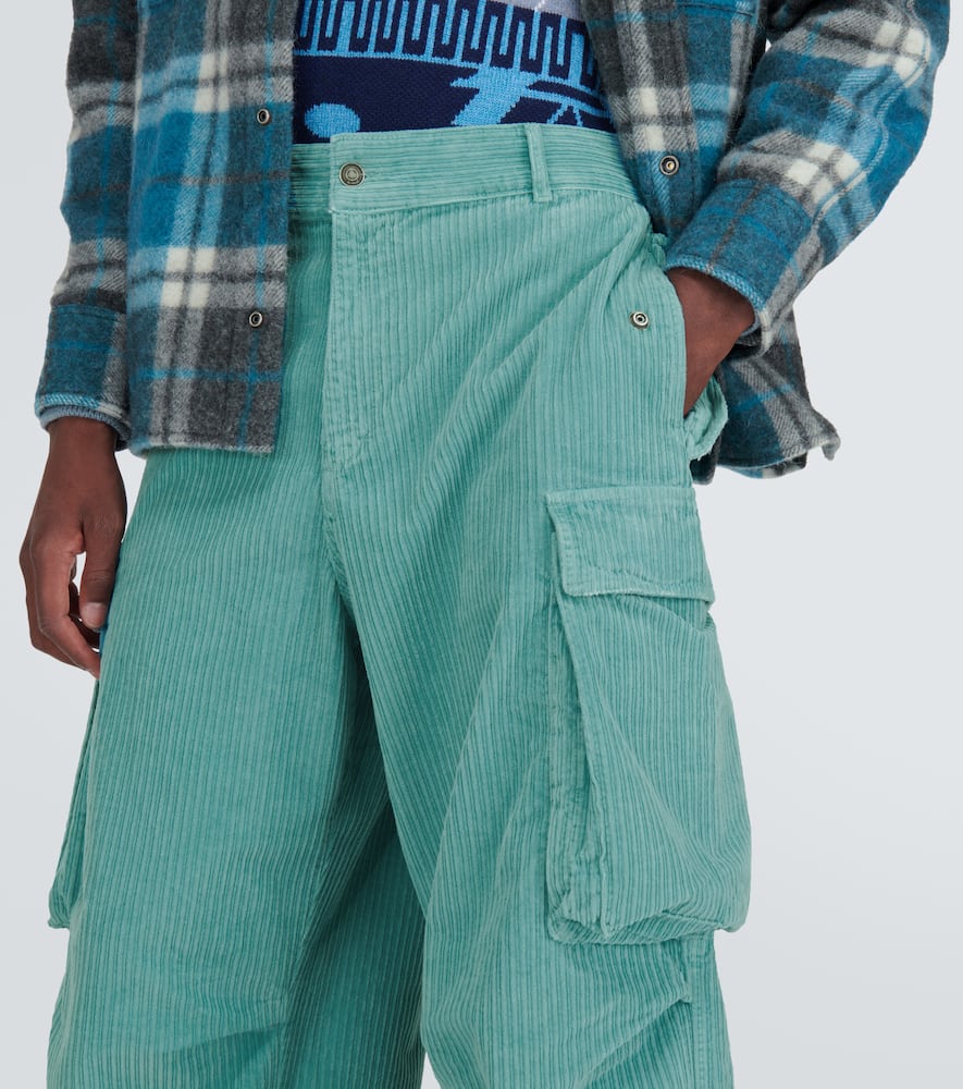 Alanui Velvet corduroy cargo pants