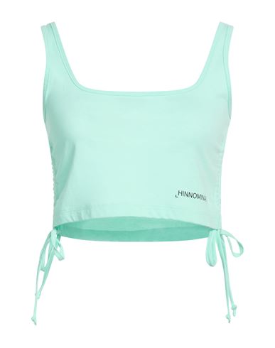 Woman Top Light green Size L Cotton