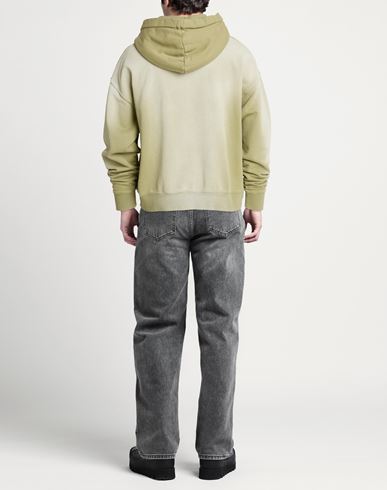 Man Sweatshirt Khaki Size L Cotton